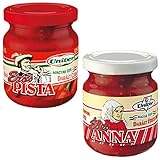 Paprikapaste Doppelpaket 400g 1 x scharf Erös Pista 200g 1 x mild Edes Anna 200g