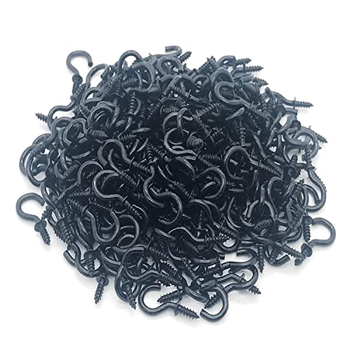 Myyzmy BG-210503 120 Pcs 1/2 Inch Screw-In Hooks Nickel Plated Metal Cup Hooks thumb #3