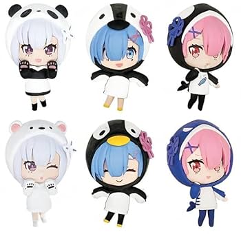 しろくろアニマル　レム　4枚セット しろくろアニマル レム 4枚セット 2025_Re_zero_figure_nejimaki_P