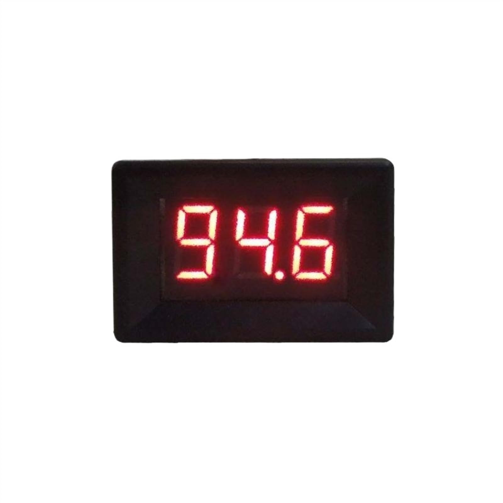 10 Uds voltímetro Digital DC 0-100V voltímetro Digital medidor de Panel de voltaje for electromóvil motocicleta coche 0,36 ''rojo verde(Green)