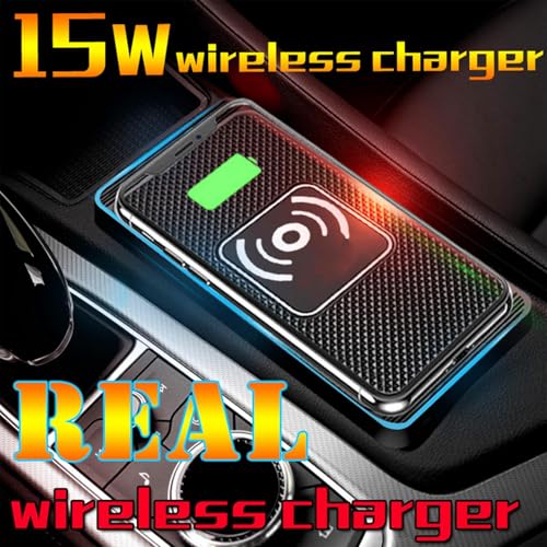 Placa de carga inalámbrica para coche para Dashboard con cable de 100 cm integrado 2