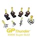 GP Thunder H11 3500K 55W JDM Golden Yellow High Performance Xenon Halogen Light Bulbs for Compatible Fog Light -High Beam - Low Beam