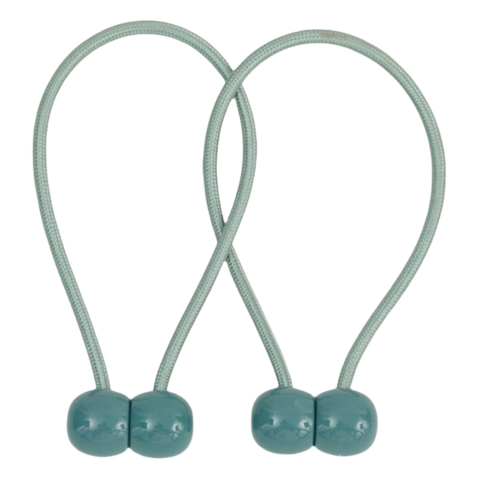 Curtain Tie Backs Waterproof Magnetic Curtain Ties 40Cm Acrylic Curtain Fixer For Wet Environments Such As Bathrooms Gray