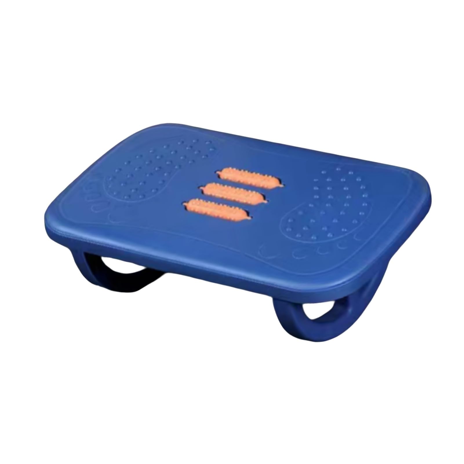 Ergonomische Fußstütze For 180°-Schaukeln, Rutschfeste Büro-Schreibtisch-Fußstütze Mit Massageoberfläche, Maximale Belastung 120 Kg, Verhindert Das Überkreuzen Der Beine(Blue)