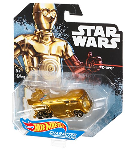 Véhicule C-3PO Hot Wheels Star Wars Rogue One miniature de collection - 3