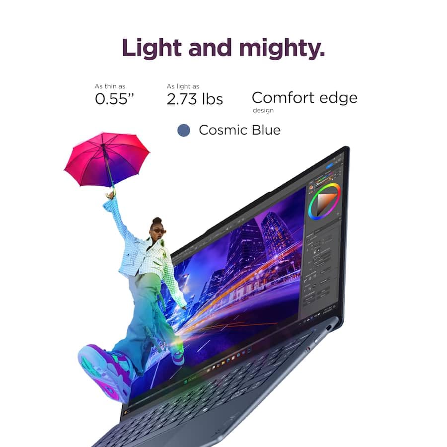 Image of Lenovo Slim 7X, 14 inch OLED Touchscreen, Snapdragon X2 Plus, 16GB DDR5 1TB SSD