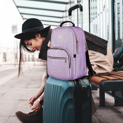 Image of MATEIN 17 Inch Laptop Backpack, Womens College Backpack for School | Water Resistant, Stylish Student Computer Backpack, for Campus, Nurse, Daily, Carry Bag Daypack