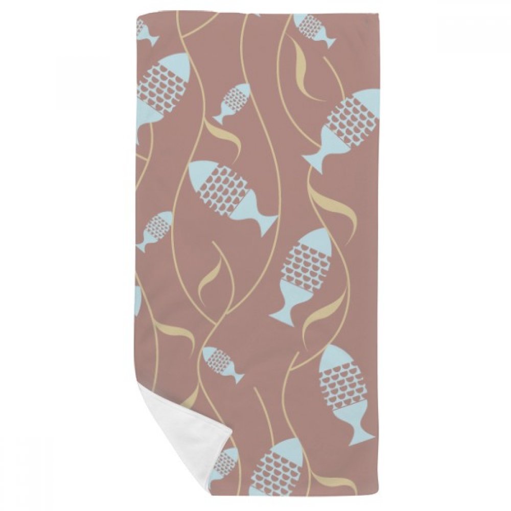 Serviette de bain douce 35x70cm pour peaux sensibles et délicates