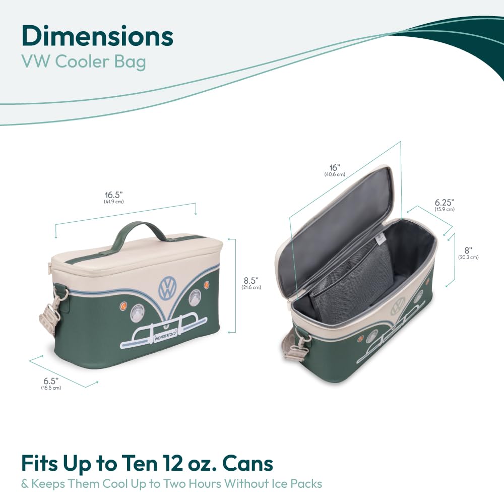 WONDERFOLD VW Parents Konsole Kinderwagen Organizer mit Getränkehalter Wickeltasche Buggy