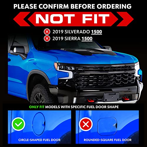 Estribos Tyger Auto 4" para Chevy Silverado 2007-2019 miniatura 3