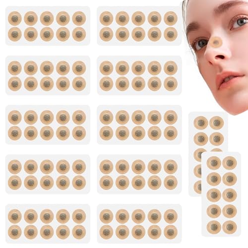 120 Pièces Bande Nasale Magnétique,Aimant Anti Ronflement,Anti Ronflement Efficace Puissant,Patch Nez Respiration,La Qualité du Sommeil et le Confort Respiratoire