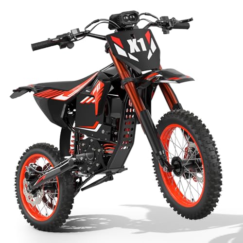 QRONGE X1 Spark Electric Dirt Bike for Teens Adults, Mid-Drive