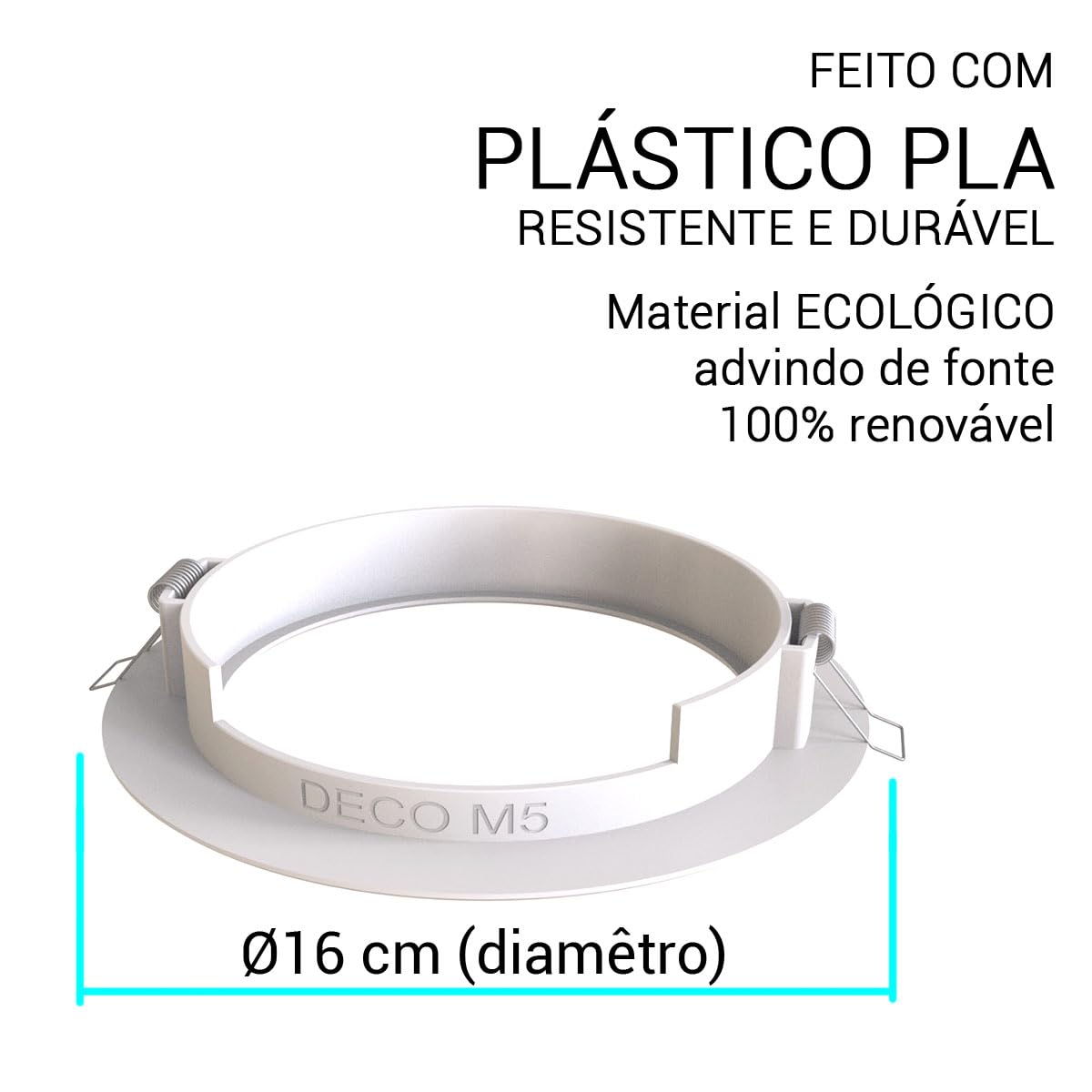 Sculpy Suporte de Embutir no Teto para Roteador Tp Link Deco M5