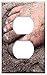 Switch Plate Outlet Cover - Feet Bebe Sand Fingers Nail Child Beach Shore