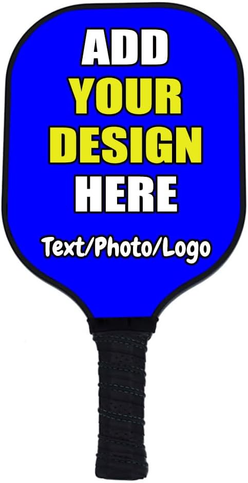 Custom Pickleballs Paddles, Lightweight Racquet and Comfort Grip, Add Your Photo Text Logo Customized Your First Paddles