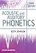 Acoustic and Auditory Phonetics