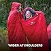 TETON Sports LEEF Ultralight Mummy Sleeping Bag Perfect for Backpacking, Hiking, and Camping; 3-4 Season Mummy Bag; Free Stuff Sack Included