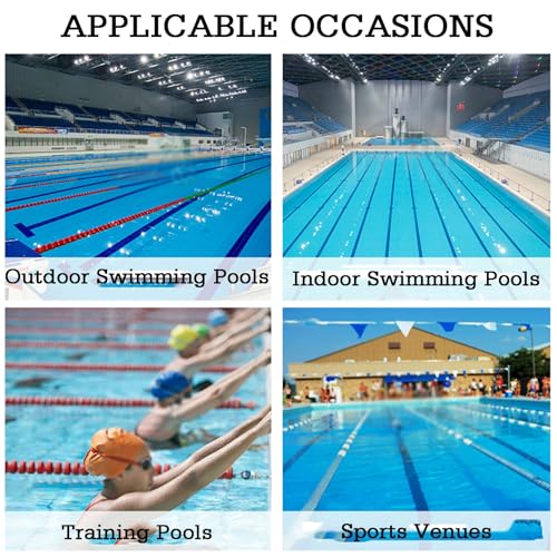 Corde de séparation pour lignes de natation facile à installer en eau - 6