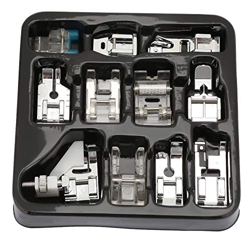 Juego 11 Pies de Prensatelas para Máquina de Coser miniatura 6