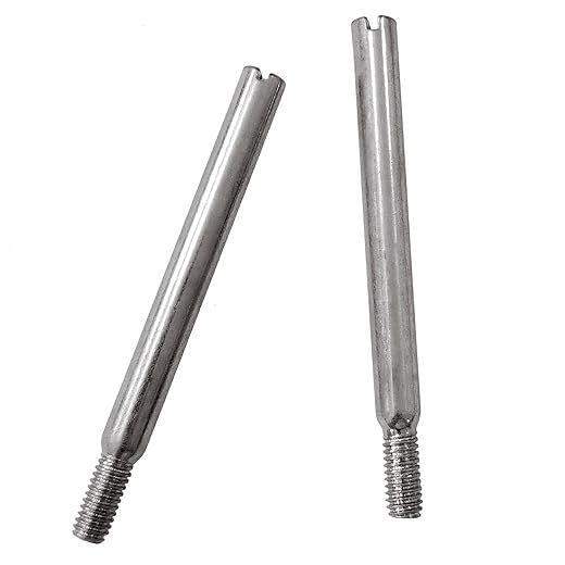 YEQIN 2 Pieces Metal Screw-in Spool Pins Thread Holder Domestic Home Sewing Machine Spare Part Compatible with Singer Kenmore Sewing Machine