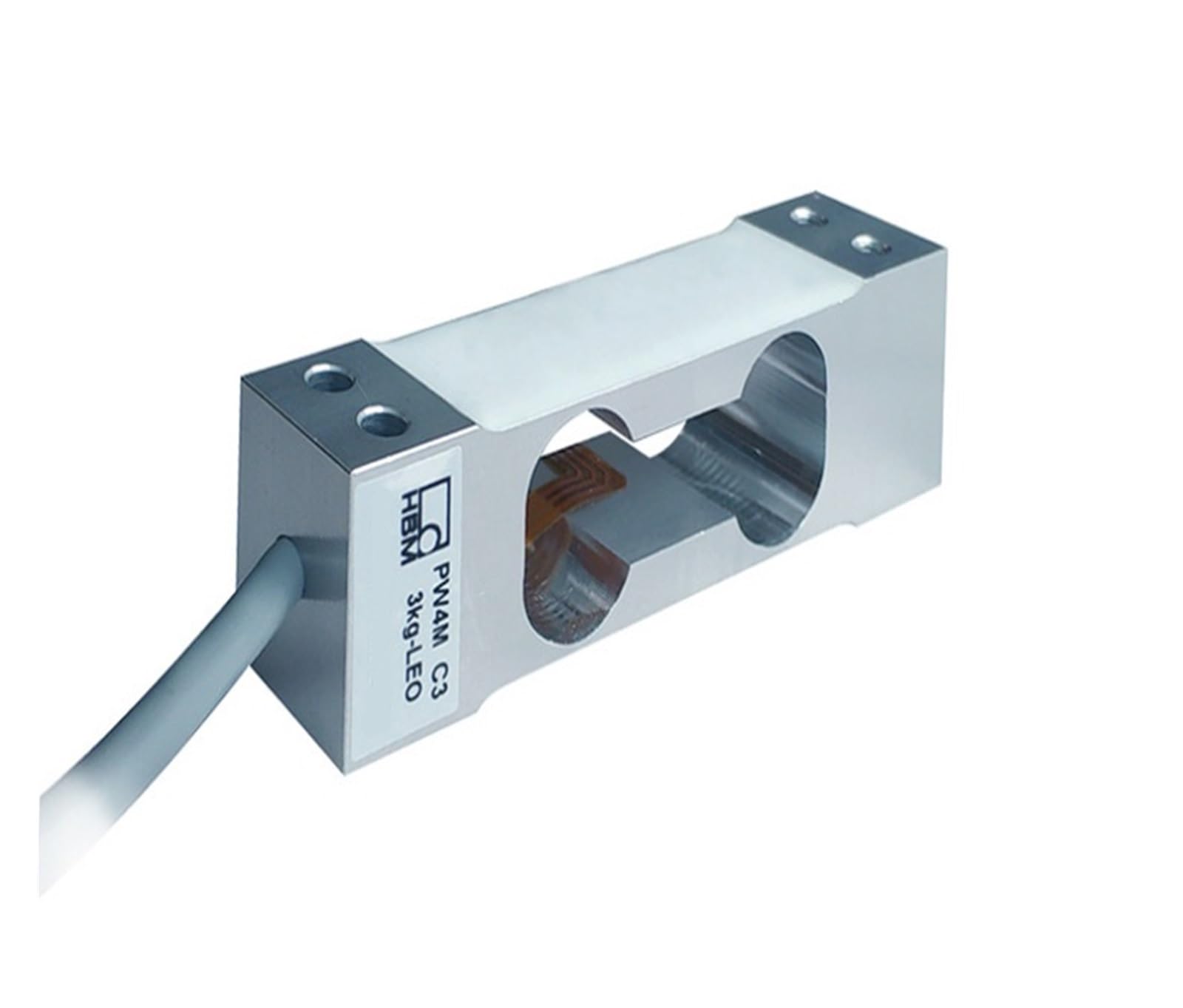 Capteur de poids pour balance, Capteur de charge à point unique en alliage d'aluminium HBM PW4MC3 300 g/500 g/2 kg/3 kg(3KG)
