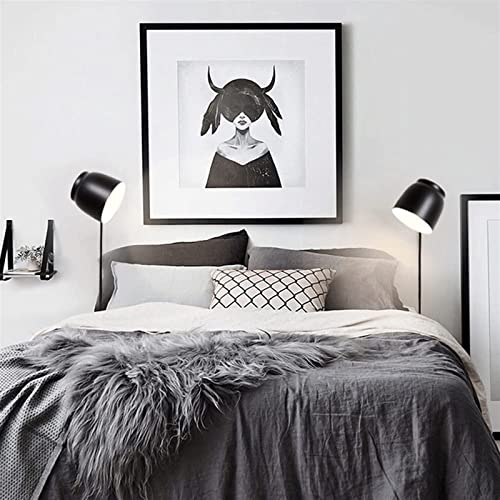 Lámpara giratoria moderna de pared en acabado negro mate para iluminación interior selecta 5
