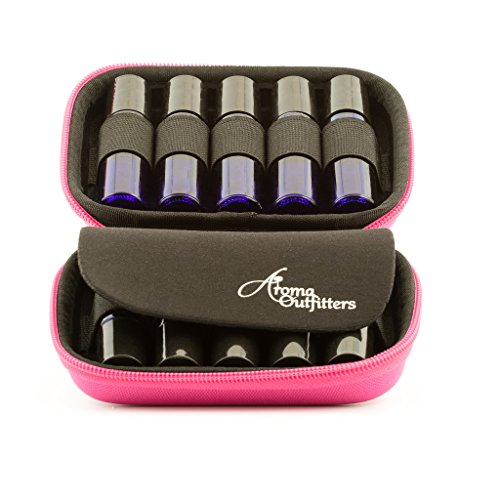 Essential Oil Carrying Case – Premium Protection for Roller Bottles – Hard Shell Case Protects up to 10 bottles - Perfect for Travel - Thumbnail 4