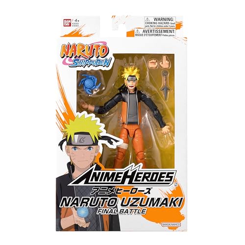Image of ANIME HEROES - Naruto Shippuden - Naruto Final Battle Action Figure