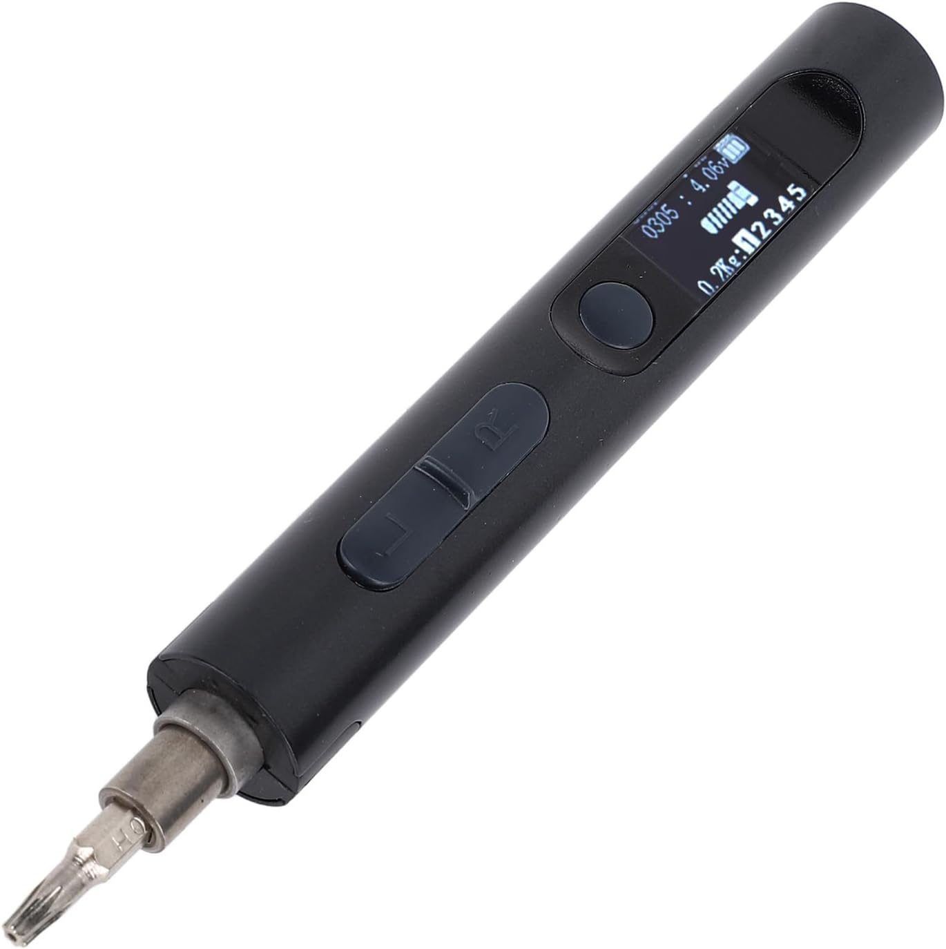 Mini Electric Screwdriver High Precision Adjustable Torque 32 in 1 Rechargeable Power Screwdriver Kit for Phone Repair Watch Camera and Electronics DIY Projects (Black)
