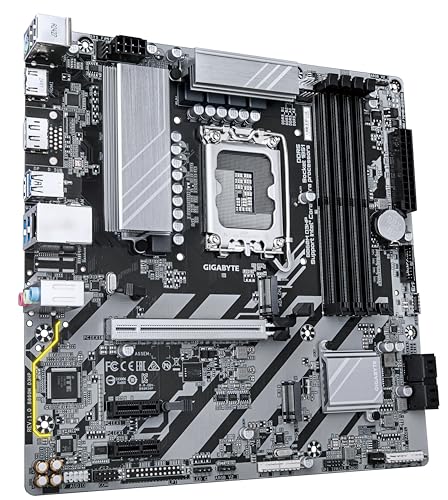 GIGABYTE B860M D3HP Scheda madre - CPU Intel Core Ultra, VRM a 4+1+2+1 fasi, fino a 9066MHz DDR5, 2xPCIe 4.0 M.2, LAN GbE, USB 3.2 Gen 1 - Scheda madre - Immagine 2