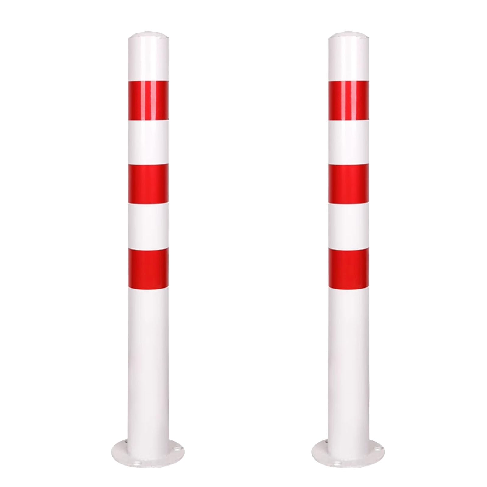 WQPMNYG Heavy-Duty Traffic Control Barrier for Driveway and Parking Safety, In-Ground Installation, Durable Security Solution