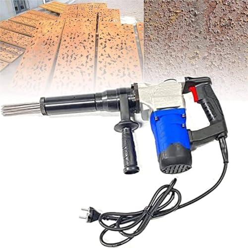 GTANND Scrostatore Elettrico ad Aghi, Pistola elettrica per la rimozione della ruggine ad Aghi, Macchina per la Pulizia della rimozione della ruggine ad Aghi, per la rimozione della ruggine,220v