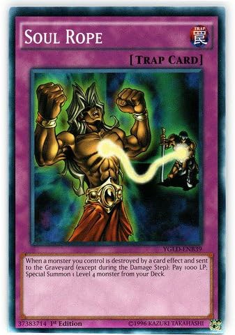 YU-GI-OH! - Soul Rope (YGLD-ENB39) - Mazos legendarios de Yugi - 1 Edición - Común