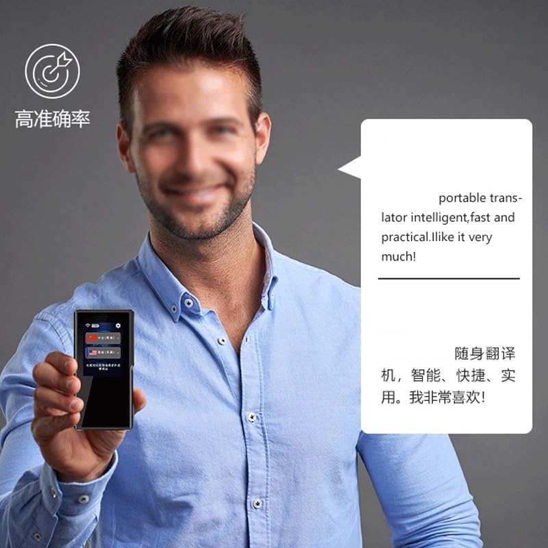 Solution de bâton de traduction multilingue vocal et caméra HD de poche - 6