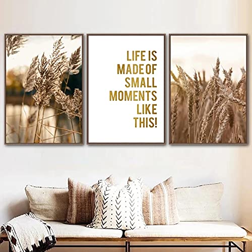Paysage Automne en Toile Imprimée : Évadez-vous dans un Salon Cosy et Chaleureux