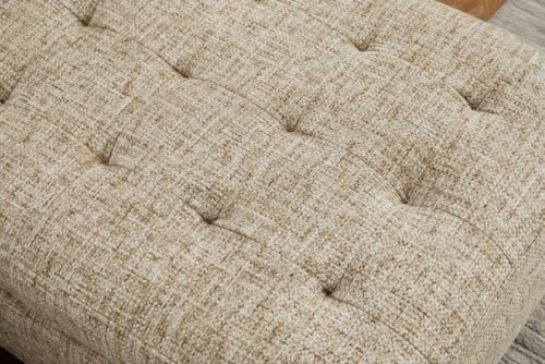 Riess Ambiente Modernes Ecksofa Stockholm - 220cm - beige - L Couch aus Strickstoff mit Federkern 3-Sitzer-Sofa – Bild 8