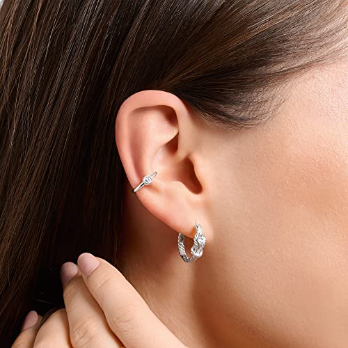 Créole unique corde Thomas Sabo argent 925 idée cadeau symbole de lien - 3