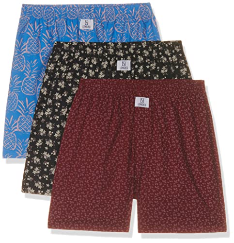 Image of Longies Men's Cotton Boxers (Pack of 3)