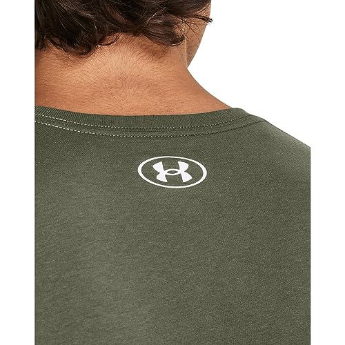 Image of Under Armour Unisex-Adult Men's Ua Camo Chest Stripe Short Sleeve