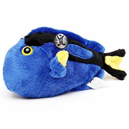 Paletten-Doktorfisch Kuscheltier Fisch blau 18 cm Plüschfisch Dorie - Kuscheltiere*biz