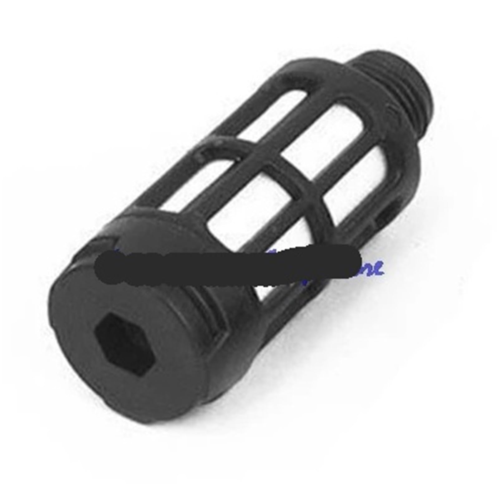 Silencieux pneumatique en plastique à filetage mâle 1/8 "PT, 5 pièces
