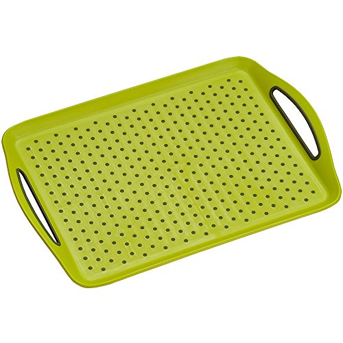 Kesper-Vassoio Antiscivolo, in plastica, Colore