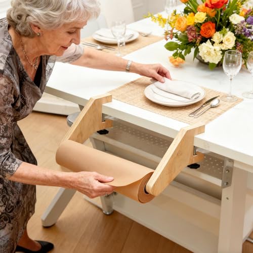 Portarrollos de papel compacto para mesa de pintura infantil 3