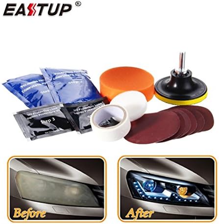 EASTUP Headlight Lens Restoration Kit