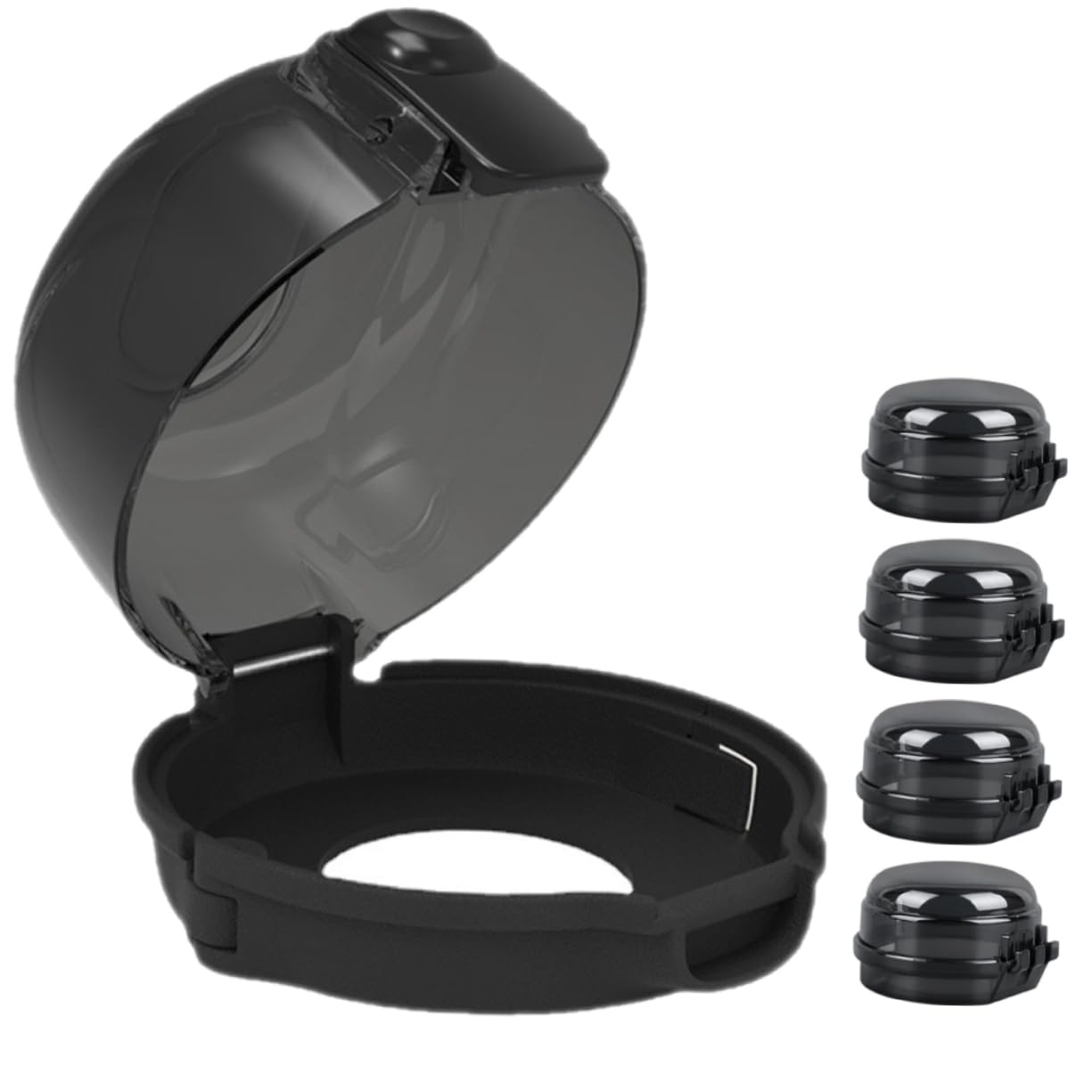 KOMBIUDA Gas Stove Knob Covers Childproof Locks Stove Knob Protectors for Boys and Girls Non-Slip Design
