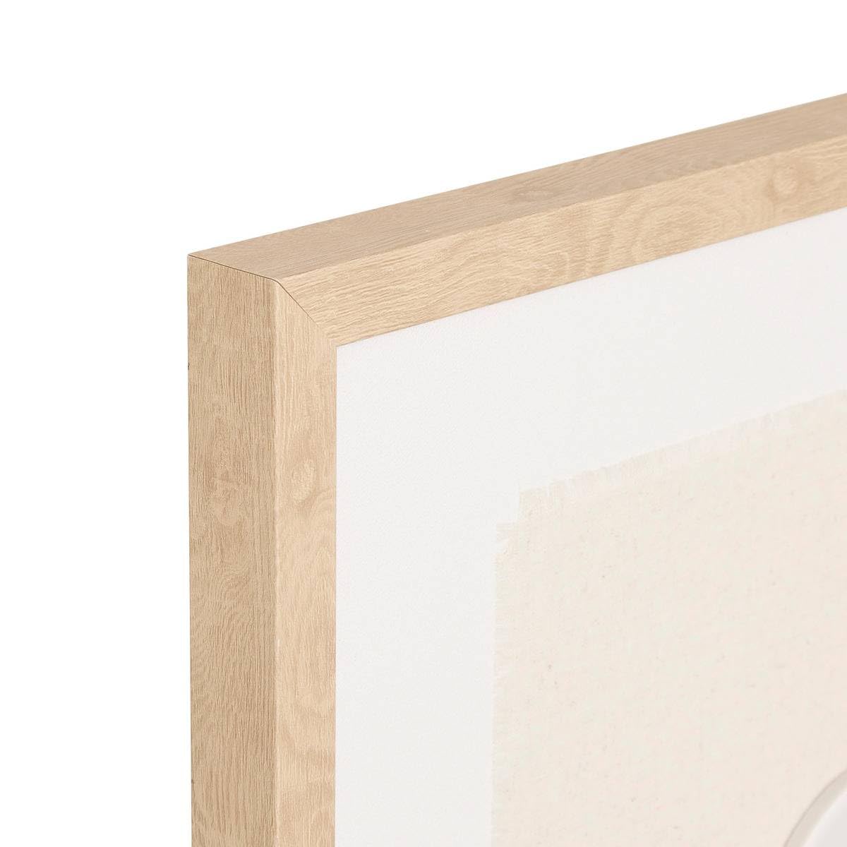 Atmosphera - 3D-leinwand houria beige 78x78cm