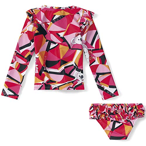 Conjunto Beachwear Lilica Ripilica meninas, Rosa, 8