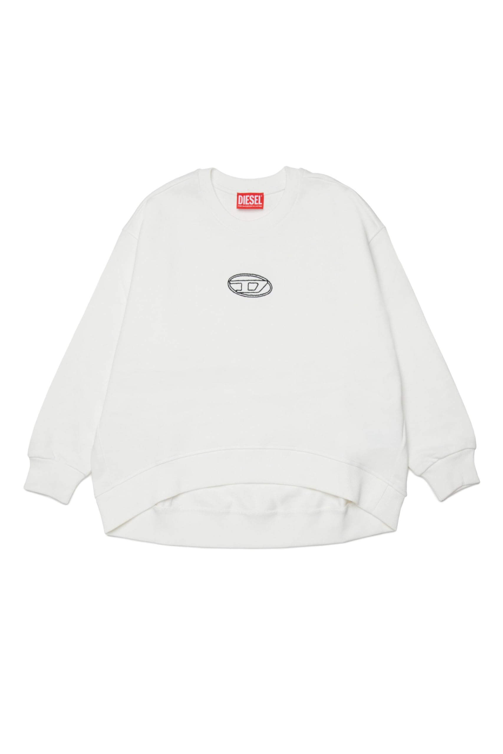 Girls' Crew Neck Sweatshirt With Logo