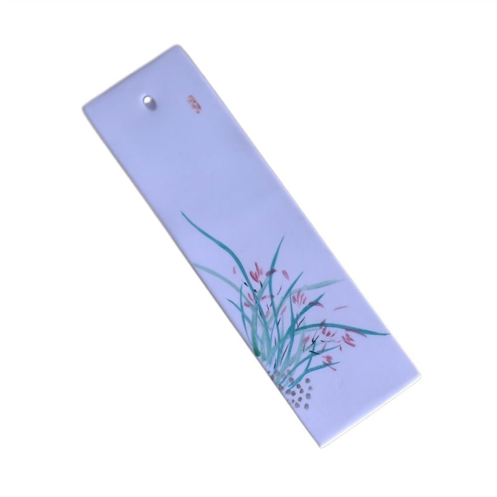 Yhxflux D Home Ecoration Ceramic Simple Fragrance Insert Han-Painte Exquisite Pattern Holder Esktop Ecoration Han-Made