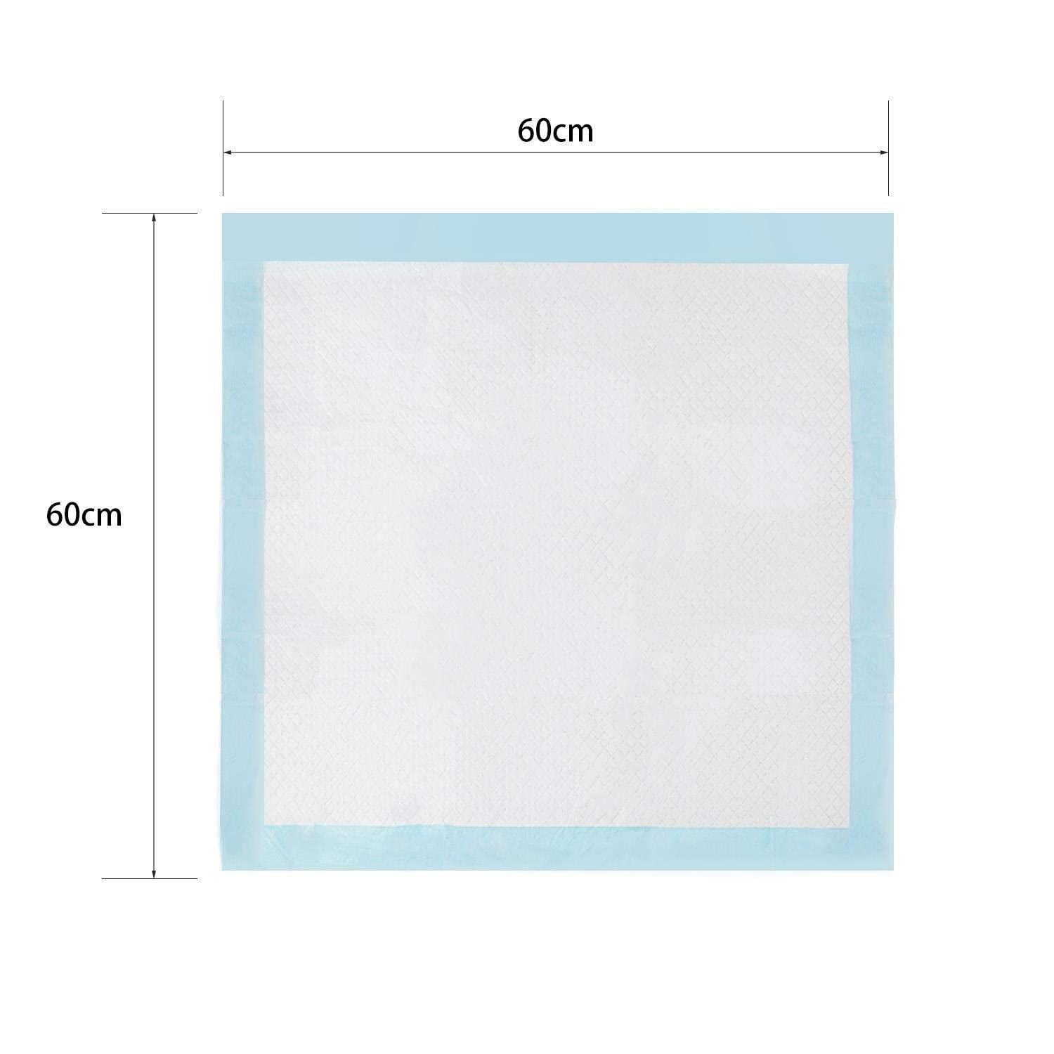 Nobleza 400 Unidades Empapadores Perros Alfombrilla higiénica de Entrenamiento para Perros, Ultraabsorbente 60cm*60cm